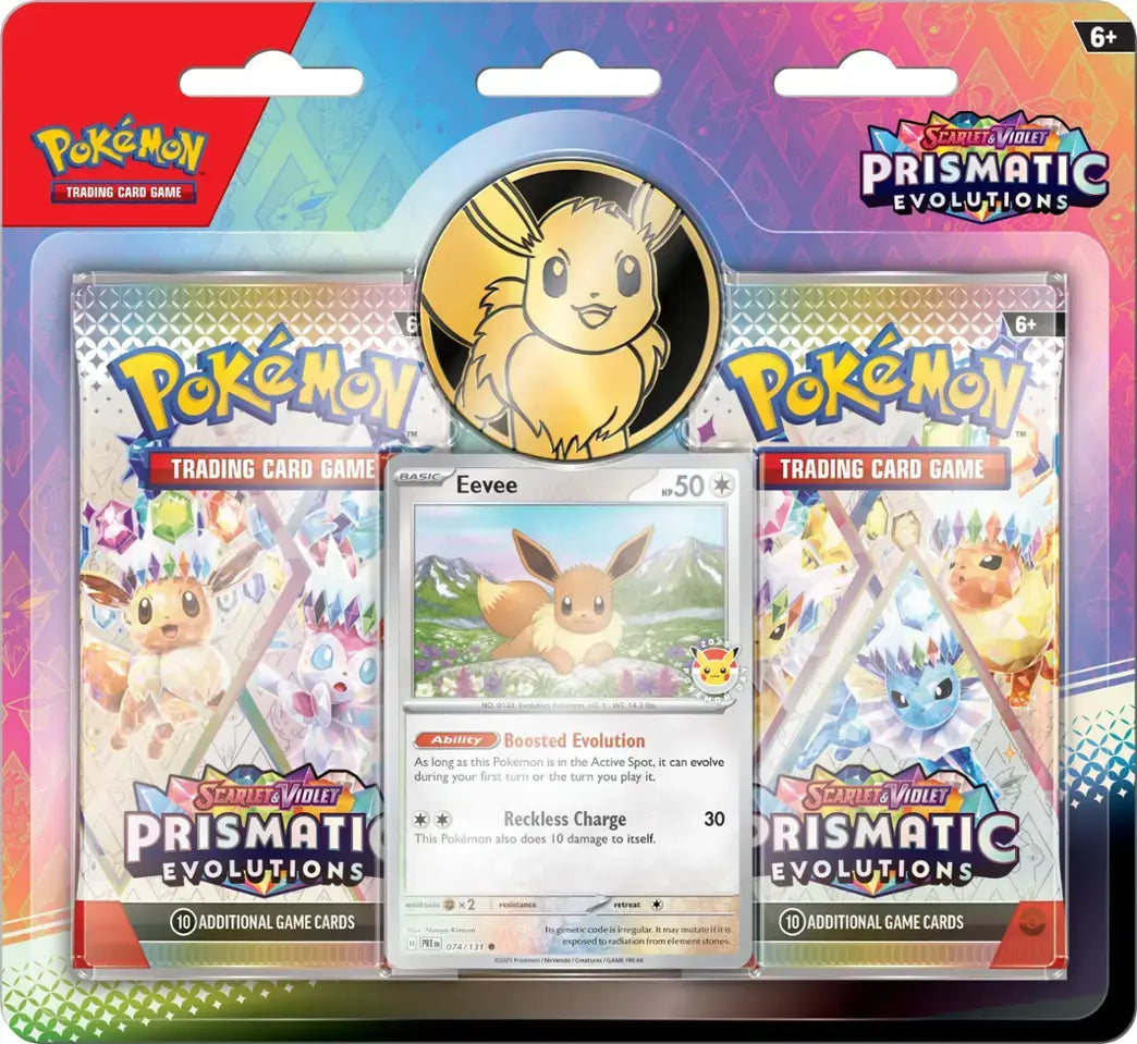 Extra Prismatic Evolutions product gelekt! - Eevee 2-Pack Blister