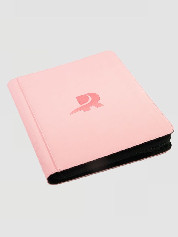 9 Pocket Toploader Binder Pink