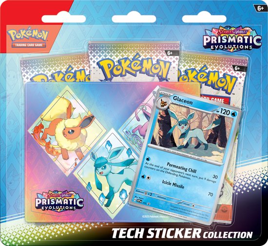 Glaceon Tech Sticker Collection