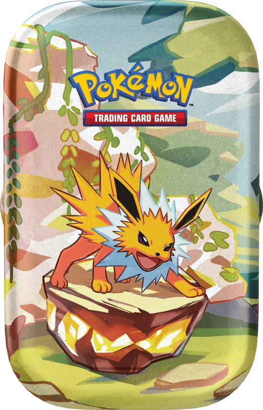 Prismatic Evolutions Jolteon Tin