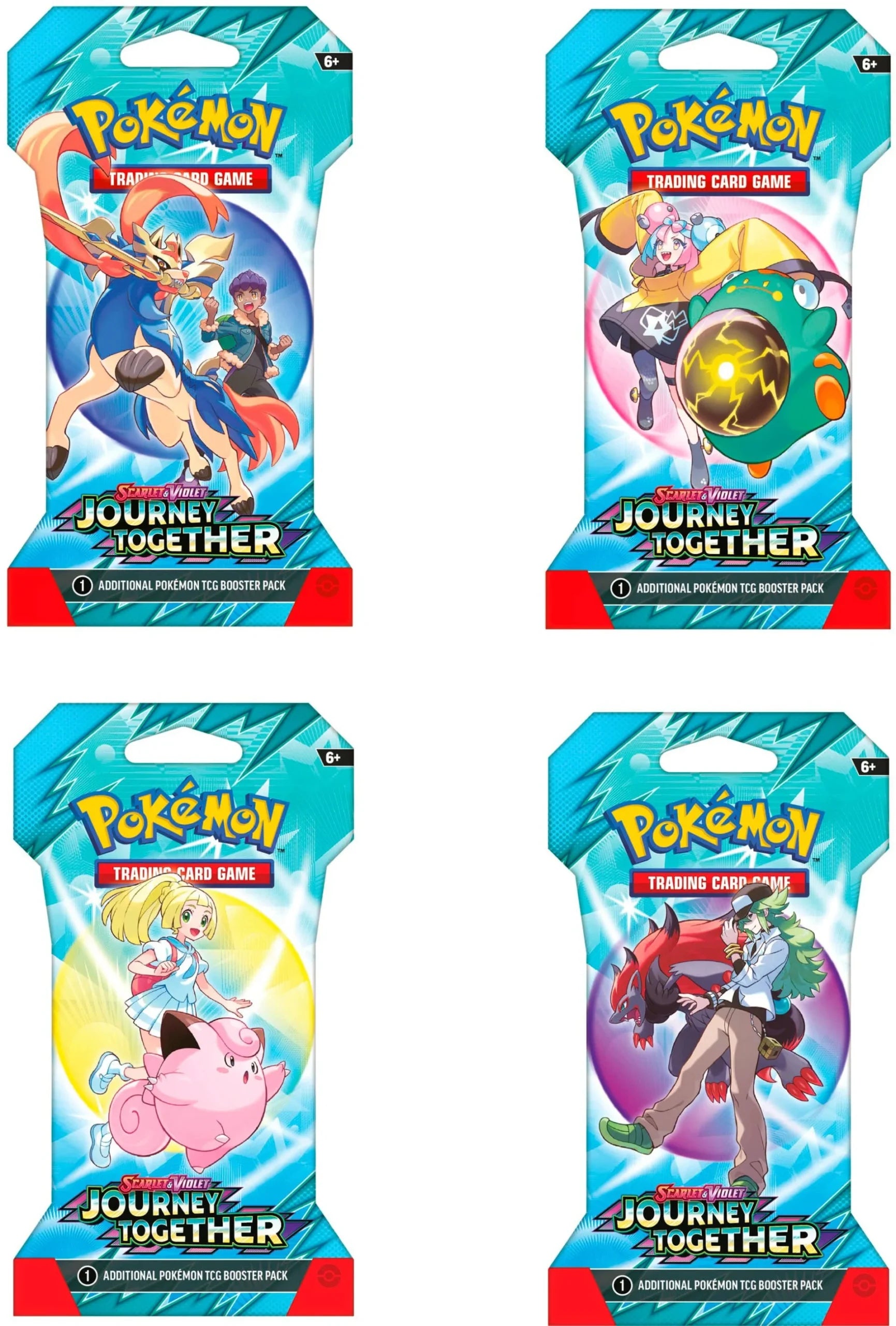 Journey Together Sleeved Booster Packs