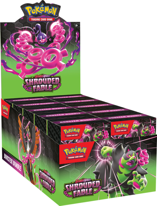 Pokemon - Scarlet & Violet Shrouded Fable Booster Bundle Display