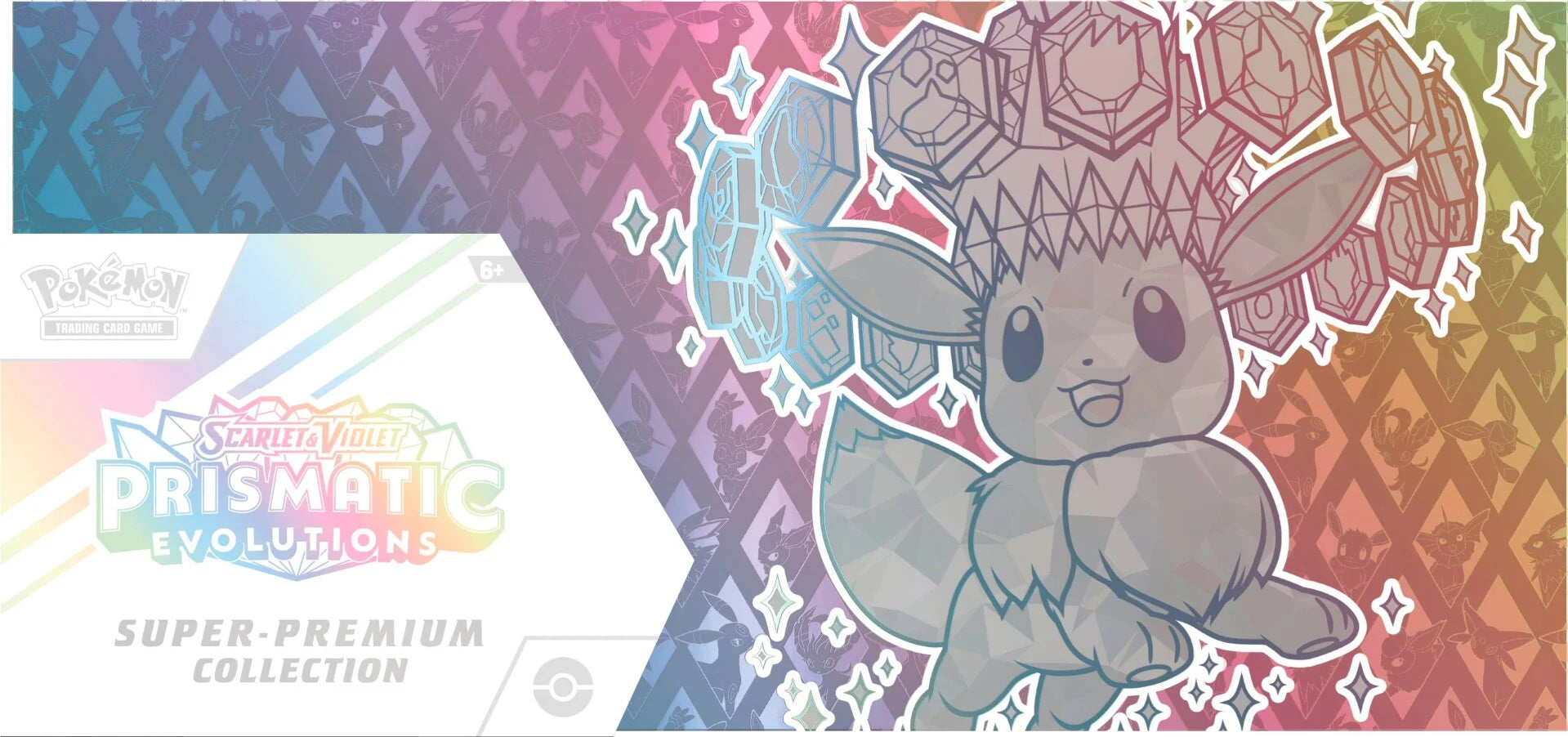 Prismatic Evolutions Super Premium Collection front