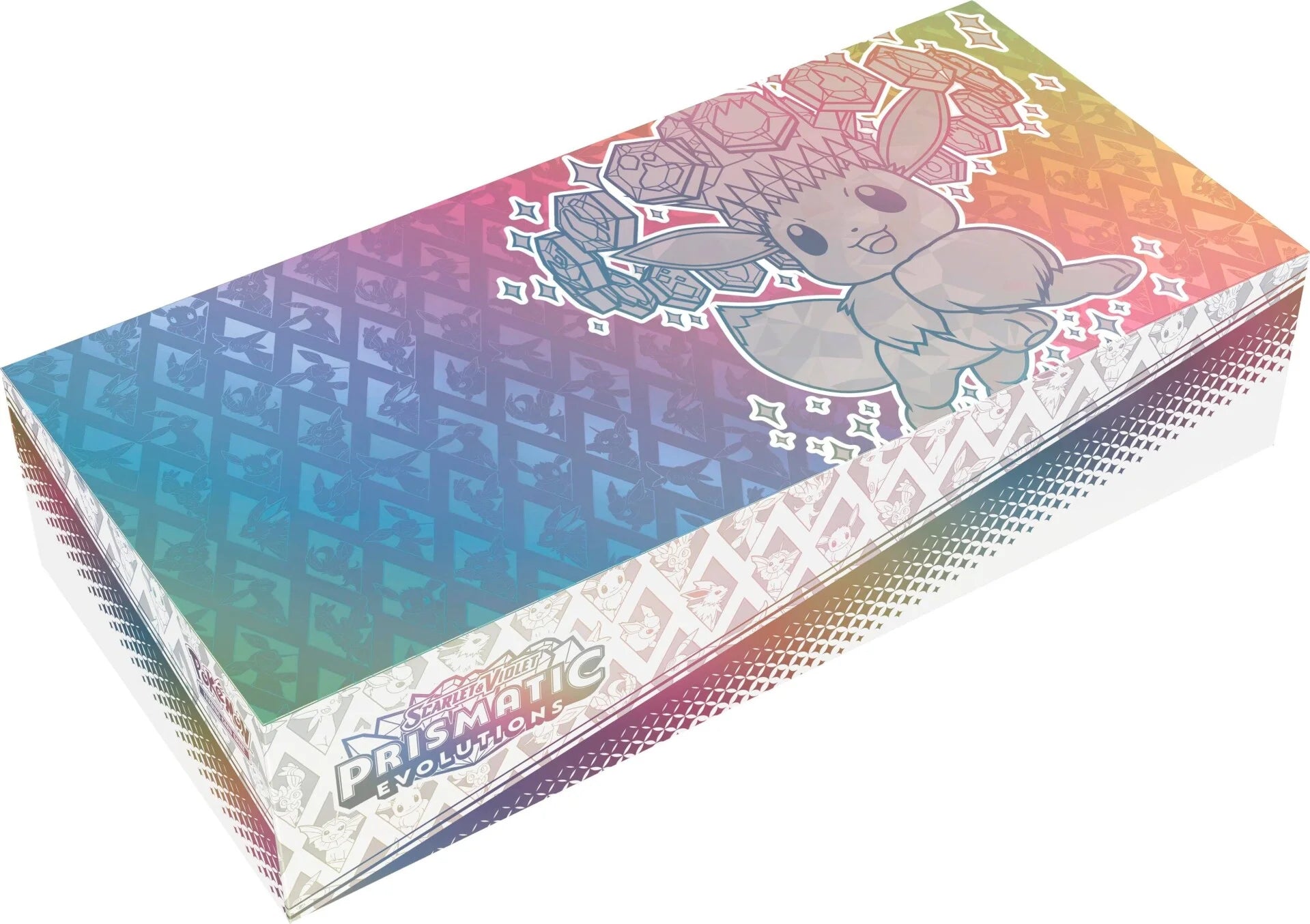 Prismatic Evolutions Super Premium Collection side