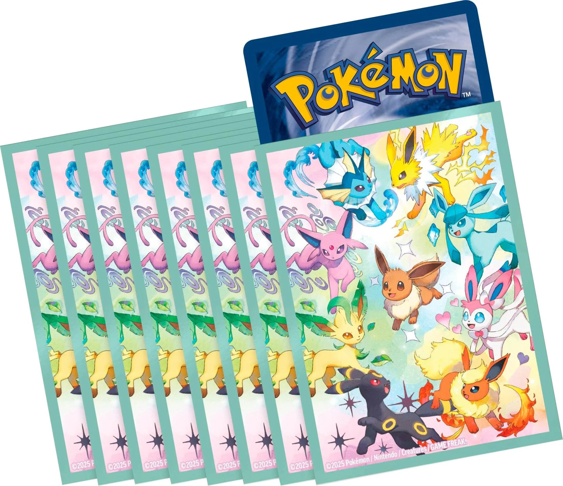 Prismatic Evolutions Super Premium Collection sleeves