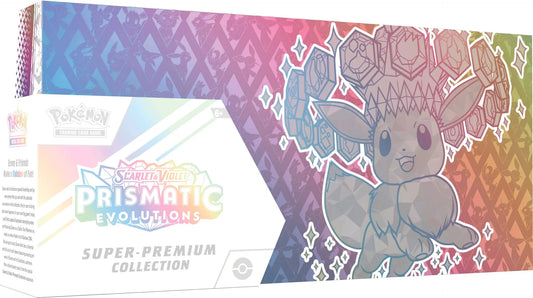 Prismatic Evolutions Super Premium Collection frontside