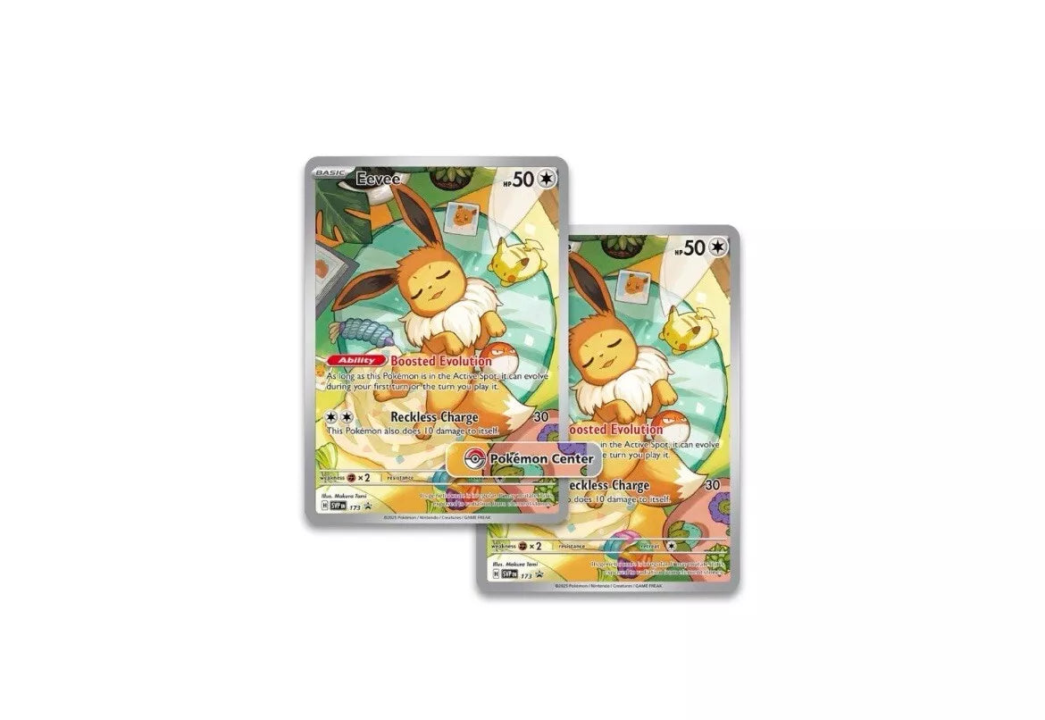 Prismatic Pokemon Center ETB Promos