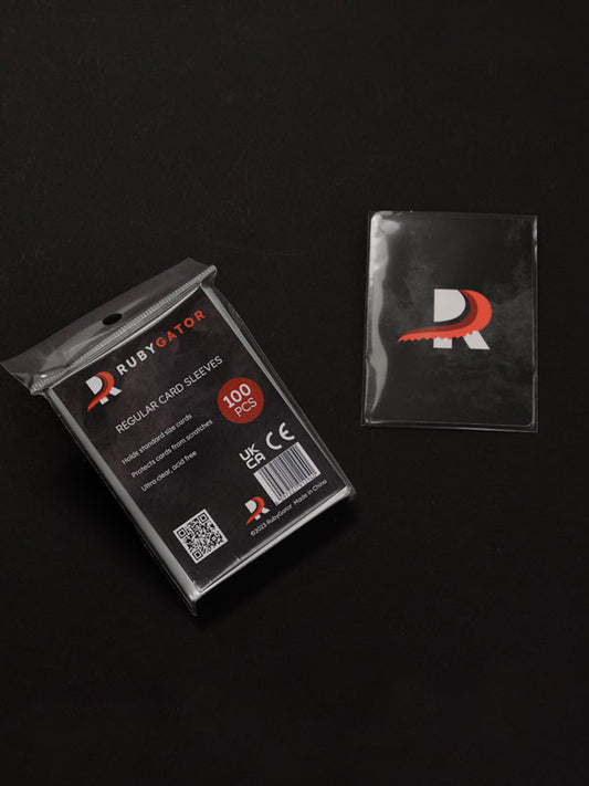 Regular soft card sleeves (Transparent)