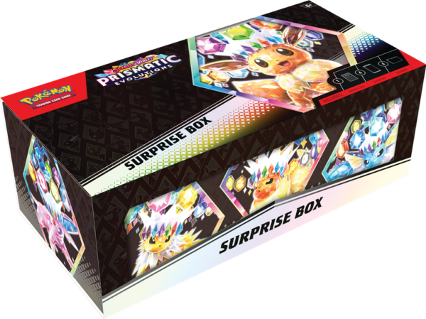 Scarlet & Violet Prismatic Evolutions Storage Box