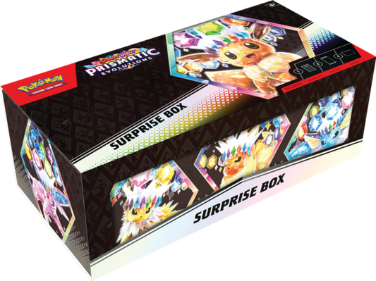 Scarlet & Violet Prismatic Evolutions Storage Box