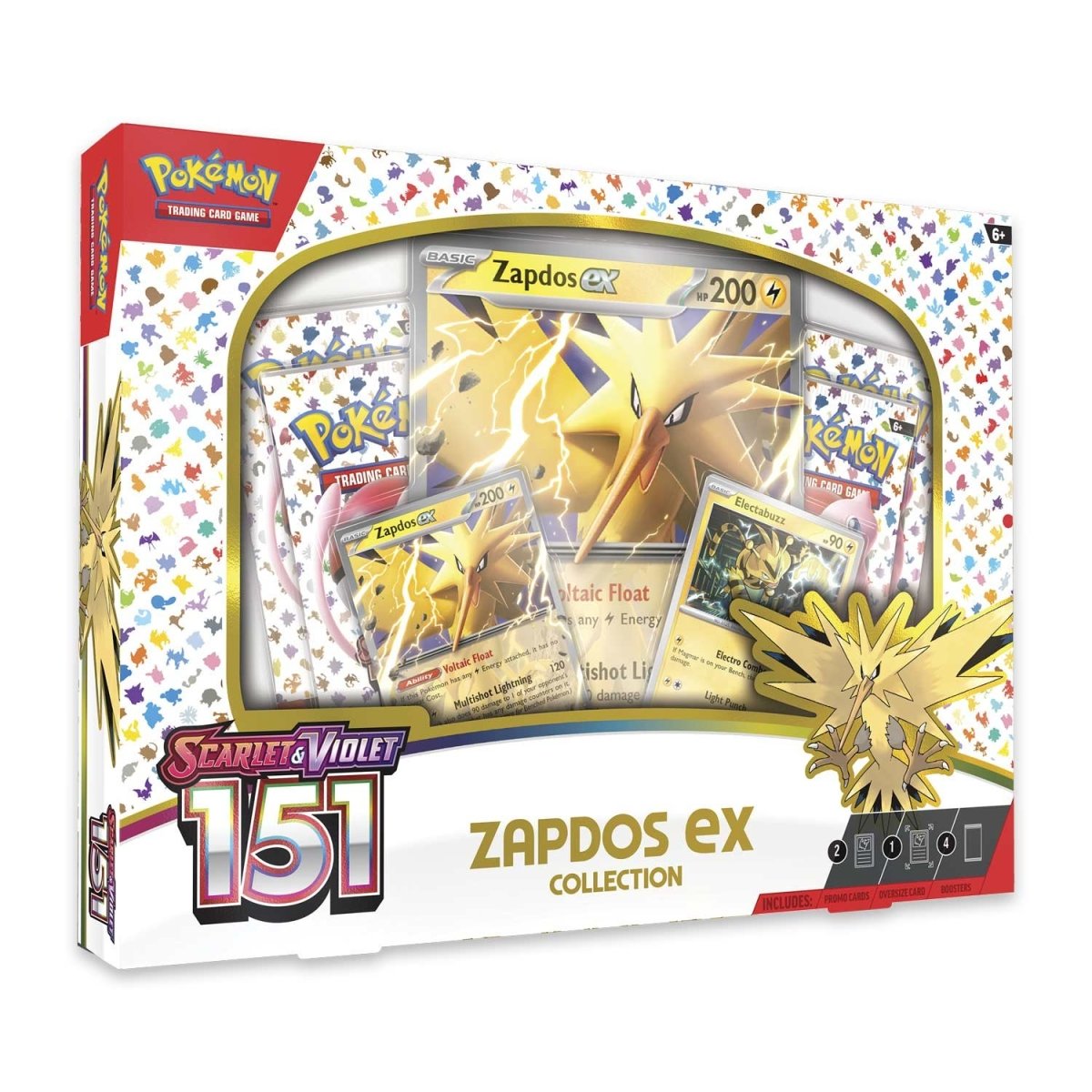 Pokémon TCG Scarlet & Violet 151 Zapdos EX Collection [EN] - RubyGator