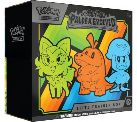 S&V Paldea Evolved - Elite Trainer Box [EN] - RubyGator