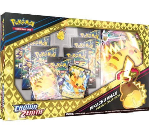 Crown Zenith Pikachu vmax collection USA